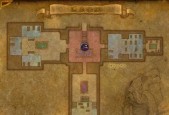 魔兽世界地图实物图查看方法？