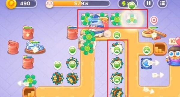 保卫萝卜4白萝卜传奇53关怎么过？详细攻略图解一览？  第2张