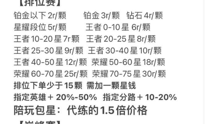 王者荣耀上王者50需要多少费用？如何快速上分？  第3张