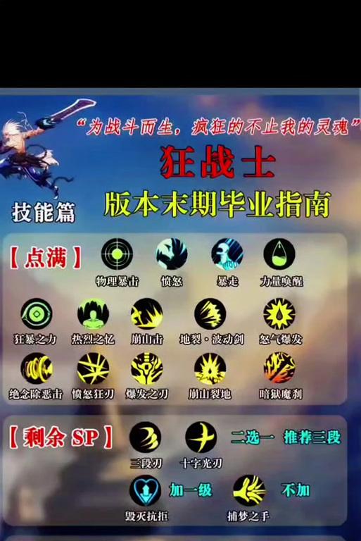 地下城狂战未央技能搭配方法是什么？  第3张