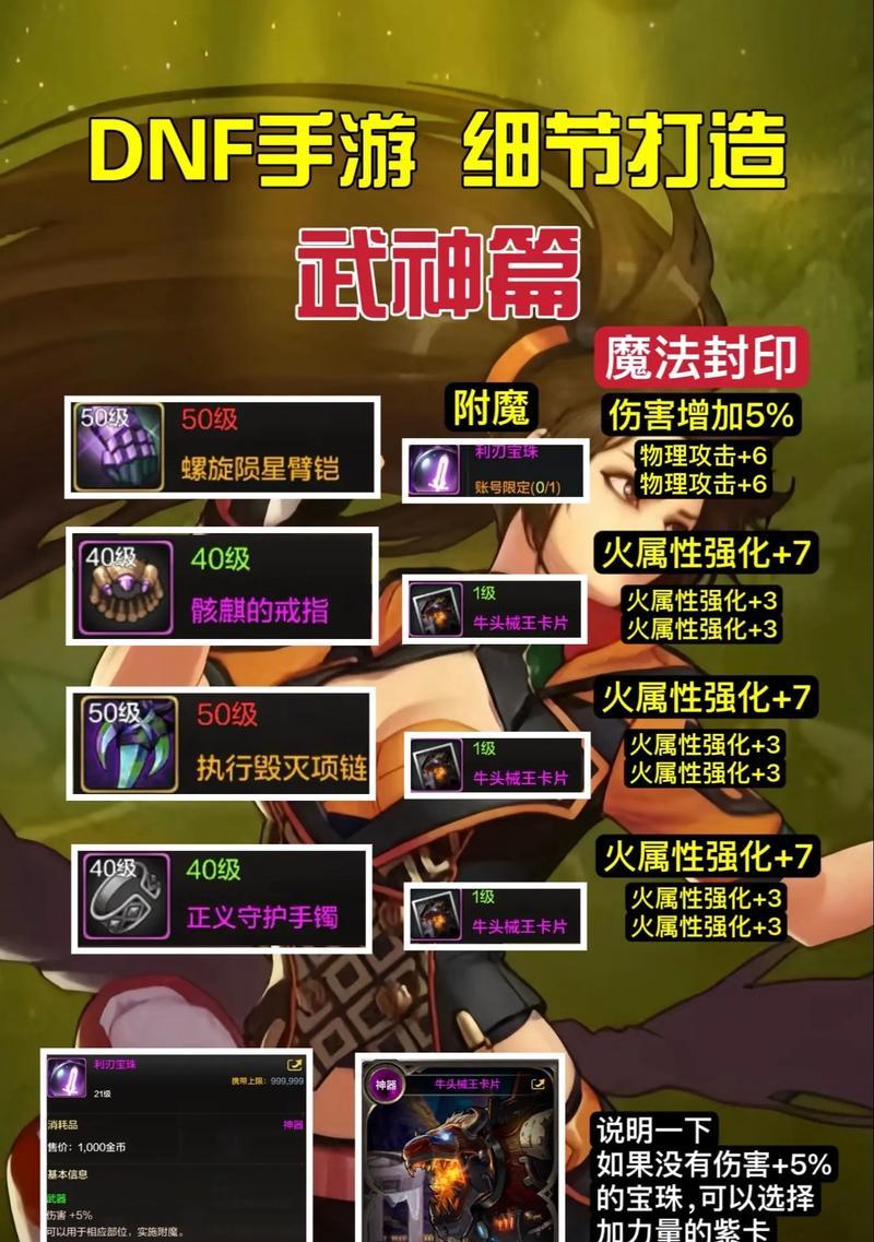 dnf武神职业推荐套装是什么？如何选择合适的套装？  第2张