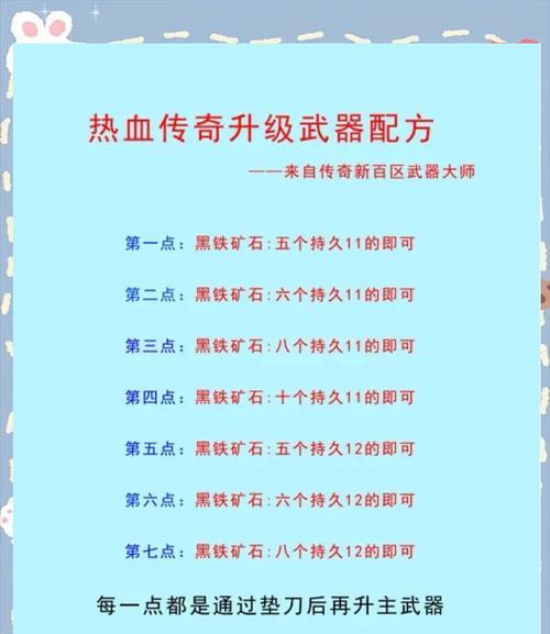 征途装备重铸方法是什么？重铸装备需要注意什么？  第3张