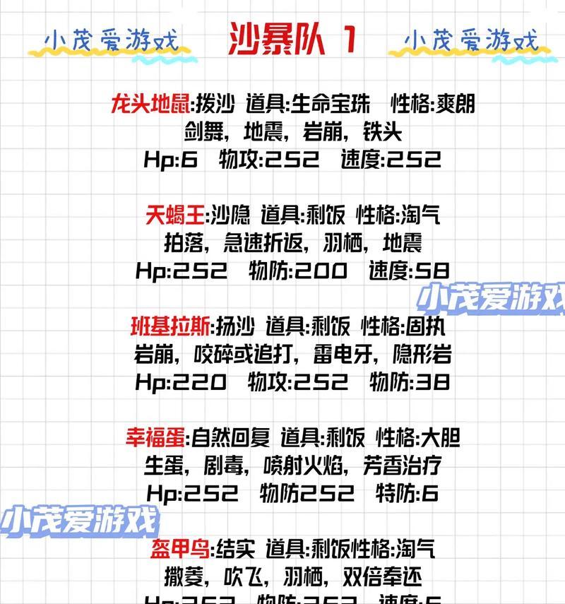 口袋妖怪合理阵容搭配技巧是什么？  第1张