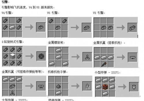 我的世界中飞机的合成配方是什么？  第3张
